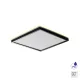 PREZENT 27311 CORDIA SQ II. Négyzetes Mennyezeti Lámpa Fehér, Fekete LED IP20