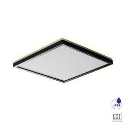   PREZENT 27313 CORDIA SQ II. Négyzetes Mennyezeti Lámpa Fehér, Fekete LED IP20
