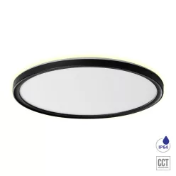   PREZENT 27314 CORDIA II. Kerek Mennyezeti Lámpa Fehér, Fekete LED IP20