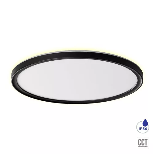 PREZENT 27314 CORDIA II. Kerek Mennyezeti Lámpa Fehér, Fekete LED IP20