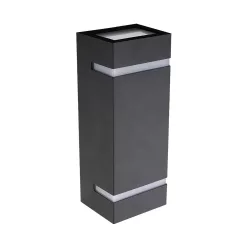   PREZENT 31301 TAMPA Modern Kültéri Fali Lámpa Opál, Szürke GU10 IP44