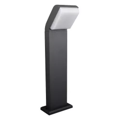   PREZENT 31304 MEDO Modern Kültéri Állólámpa Opál, Szürke LED IP44