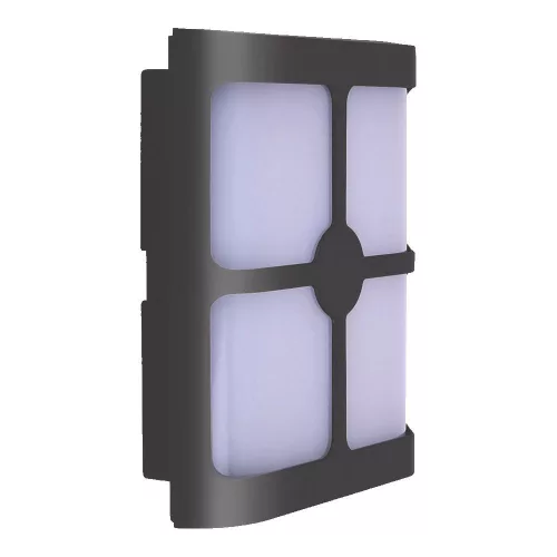 PREZENT 31651 ASUTIN II. Modern Kültéri Fali Lámpa Fehér, Szürke LED IP65