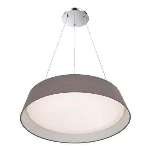 PREZENT 45132 VASCO Modern Led Függesztett Lámpa Fehér, Króm, Szürke LED IP20