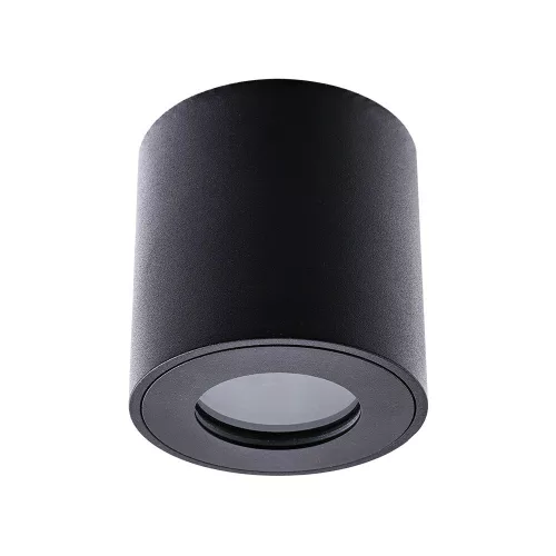 PREZENT 48621 ALMAN IP II. Hengeres Mennyezeti Lámpa Matt Fekete GU10 IP20