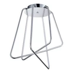   PREZENT 62427 ARI Modern LED Mennyezeti Lámpa Fehér, Króm LED IP20