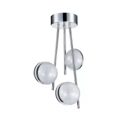   PREZENT 62435 MALCOLM Glamour Mennyezeti Lámpa Króm LED IP20