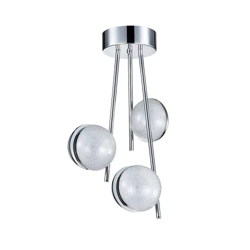 PREZENT 62435 MALCOLM Glamour Mennyezeti Lámpa Króm LED IP20