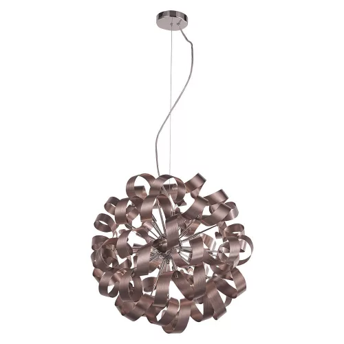 PREZENT 64359 RIBBON III. Modern Függesztett Lámpa Króm, Kávé G9 IP20