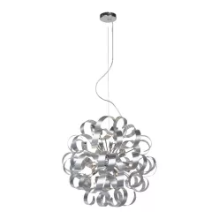   PREZENT 64361 RIBBON Glamour Függesztett Lámpa Króm, Alumínium G9 IP20