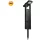 PREZENT 65287 ZAX Modern Kültéri Állólámpa Fekete LED IP44