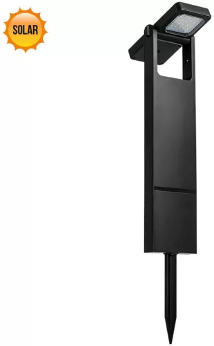 PREZENT 65287 ZAX Modern Kültéri Állólámpa Fekete LED IP44