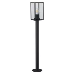   PREZENT 65305 LOARA Modern Kültéri Állólámpa Grafit, Átlátszó E27 IP44
