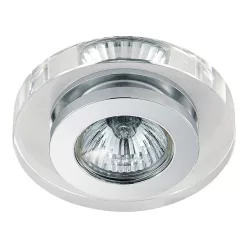   PREZENT 71005 ELEGANT Kristály Spot Lámpa Króm, Átlátszó GU10 IP20