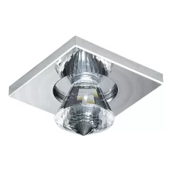   PREZENT 71016 ELEGANT Kristály Spot Lámpa Króm, Átlátszó LED IP20