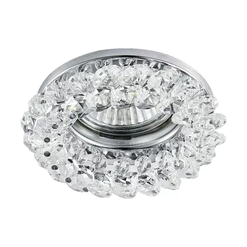PREZENT 71025 Crystals Kristály Spot Lámpa Króm, Átlátszó GU10 IP20