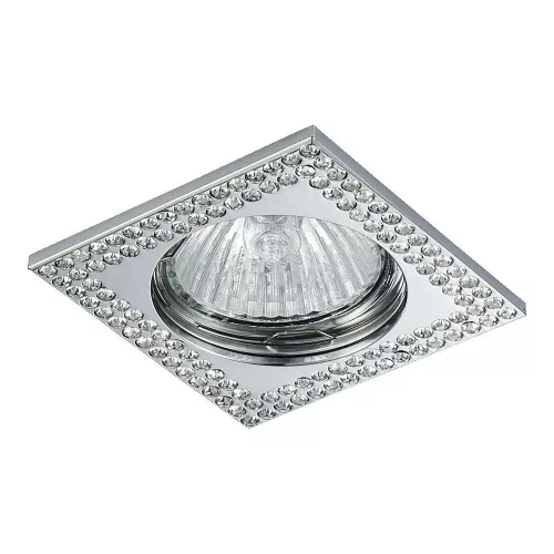 PREZENT 71077 Crystals Kristály Spot Lámpa Króm, Átlátszó GU10 IP20