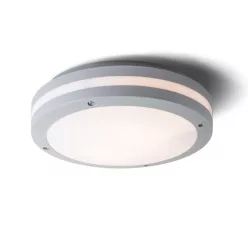 RENDL SONYA 30 ezüstszürke 230V LED E27 2x11W IP54