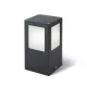 RENDL PONDER 20 fali/állólámpa fekete 230V LED E27 15W IP44