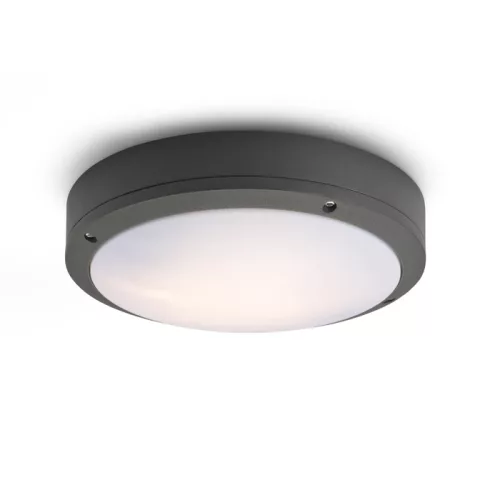 RENDL SONNY mennyezeti lámpa antracit 230V LED E27 2x15W IP54