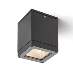   RENDL QUADRA M mennyezeti lámpa antracit 230V LED E27 8W IP54
