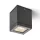 RENDL QUADRA M mennyezeti lámpa antracit 230V LED E27 8W IP54
