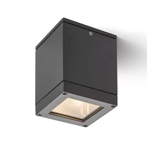 RENDL QUADRA M mennyezeti lámpa antracit 230V LED E27 8W IP54
