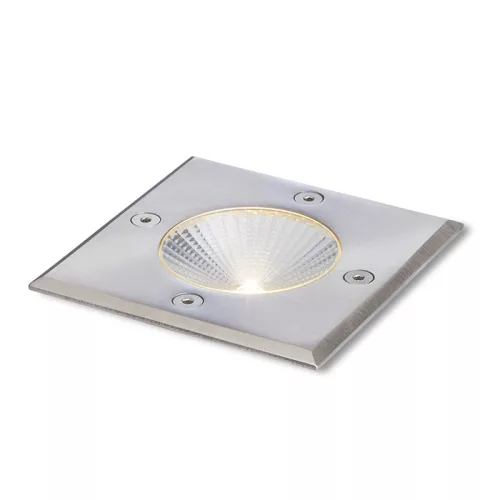 RENDL RIZZ SQ 105 rozsdamentes acél 230V LED 3W 96° IP65 3000K