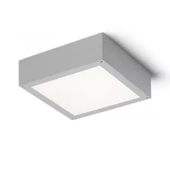   RENDL SCOTT mennyezeti lámpa ezüstszürke 230V LED 9.8W IP54 3000K