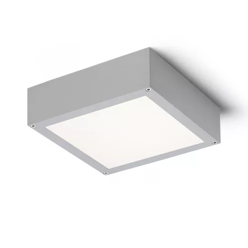 RENDL SCOTT mennyezeti lámpa ezüstszürke 230V LED 9.8W IP54 3000K