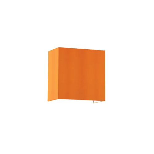 RENDL LOPE W 25/14 fali lámpa Chintz narancssárga/fehér PVC 230V LED E27 15W