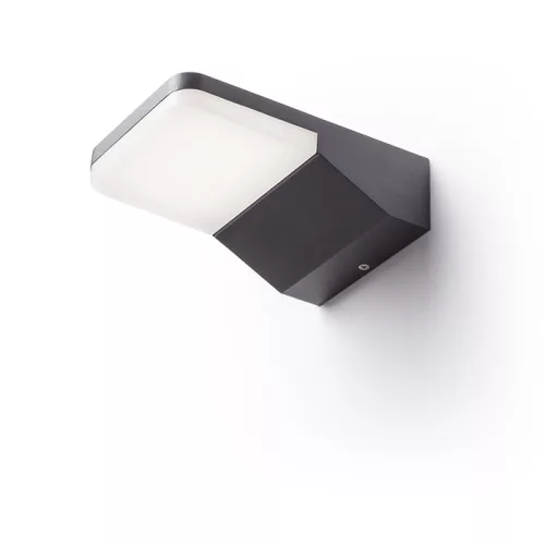 RENDL VIRGO fali lámpa antracitszürke 230V LED 9W IP65 3000K