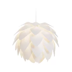   RENDL R12381 ENCOMBRE Glamour Függesztett Lámpa Fehér Pvc IP20
