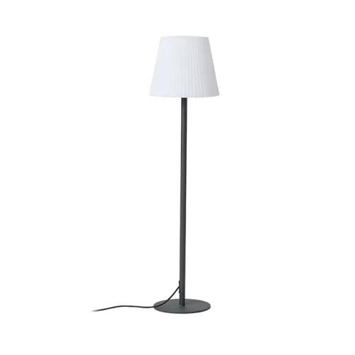 RENDL BOSANOVA 120 állólámpa antracit szatén PE 230V LED E27 15W IP65
