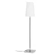 RENDL LULU állólámpa fehér/fekete króm 230V LED E27 8W