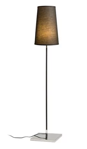 RENDL LULU állólámpa fekete króm 230V LED E27 8W