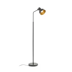   RENDL ROSITA állólámpa fekete/aranysárga 230V LED E27 11W