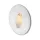 RENDL ELICA R süllyesztett lámpa szálcsiszolt alumínium 230V LED 3W IP54 3000K
