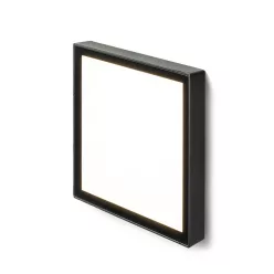   RENDL DEJAVU SQ 14 süllyesztett lámpa fekete 230V LED 6W IP65 3000K