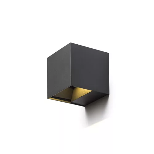 RENDL CARRE fali lámpa antracitszürke 230V LED 2x3W IP54 3000K