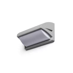 RENDL MORA fali lámpa ezüstszürke 230V LED E27 15W IP54