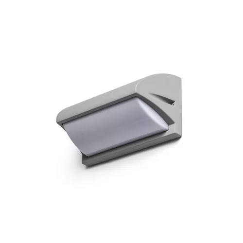 RENDL MORA fali lámpa ezüstszürke 230V LED E27 15W IP54
