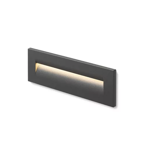RENDL RASQ a falba süllyesztett antracitszürke 230V LED 8.5W IP65 3000K