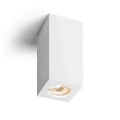 RENDL R12751 JACK SQ S Kocka Mennyezeti Lámpa Gipsz IP20