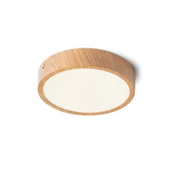   RENDL HUE R 17 mennyezeti lámpa dekoratív bükk 230V LED 18W 3000K