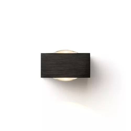 RENDL KORSO II fali lámpa fekete elox 230V LED 2x3W 120° IP54 3000K