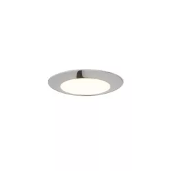   RENDL DADA 9 süllyesztett lámpa fekete króm 230V LED 3W 3000K