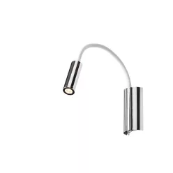 RENDL SHOW fali lámpa fehér króm 230V LED 3W 3000K