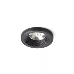   RENDL SHARM PLUS süllyesztett lámpa fekete 230V LED 10W 24° 3000K
