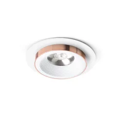   RENDL SHARM R I süllyesztett lámpa fehér réz 230V LED 10W 24° 3000K
